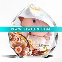Wholesale Water Drop Crystal Photo Frame For Kids