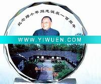 Wholesale crystal color painting for souvenir