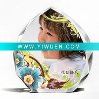 Wholesale crystal water drop photo frame