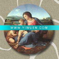 Wholesale Round canvas printings