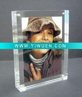 Wholesale transparent crystal phote frame