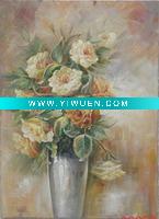 stretched oil painting, framed oil painting, hand painting