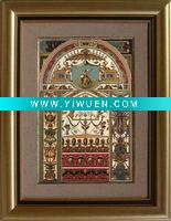 Wholesale Morden print flower painting with Frame Printing painting fro Hotel