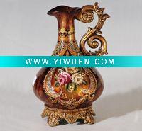 Wholesale ANTIQUE CERAMIC MILKPOT WITH RESIN HANDLE