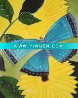 Wholesale Promotional Handpainted Ceramic Tile