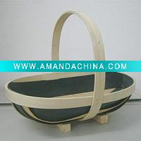 Wholesale wooden trug for gardening collecting