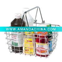 Wholesale Wire Chromed Hand Basket