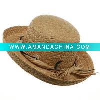 Wholesale ladies raffia straw hat