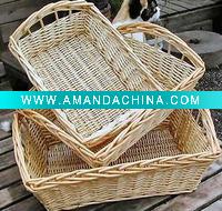 Wholesale Willow tray,Wicket Tray,wicker fruit basket