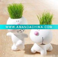 Wholesale Grass head ,grass doll,little garden,gift,grass dolls
