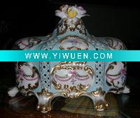 Wholesale Europen China Porcelain Statue size 12*12*10cm