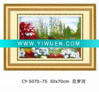 Wholesale CY-5070-75 Nile River embroidery picture craft