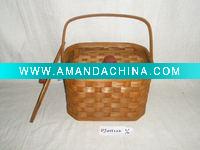 Wholesale Wood chip basket