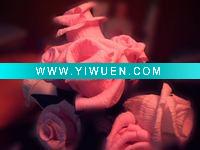 Wholesale red roses paper flowers