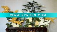 Sinic Handicraft Stone Carving - Eight Horses