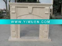 Wholesale European stylemarble carved fireplace
