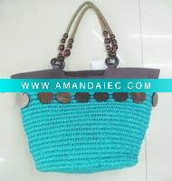 Wholesale straw handbag