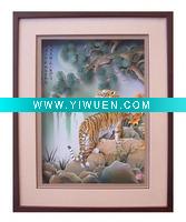 Wholesale Framed Paper Sculpture of paper handicraft