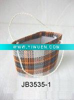 Wholesale paper woven decoration tiny basket