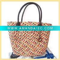 Wholesale straw tote bag