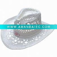 Wholesale straw trilby hat