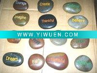 Wholesale 100% Natural energy hot stone gift set