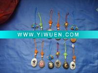 Wholesale Engraved stone key ring with picture image