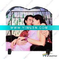 Wholesale Sublimation Photo Stone Couple Shape