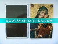 Wholesale souvenir rectangle fridge magnet