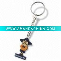 Wholesale customized pvc keychain