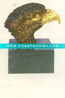 Wholesale Animal bust bronze sculpture