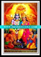 Wholesale printing Indian god 3D pictures posters