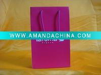 Wholesale mini gift White Kraft paper bag