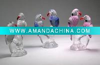 Wholesale colorful crystal animal