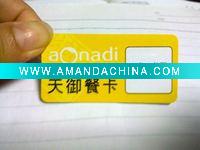 Wholesale promotion soft plastic tag
