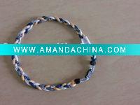 Wholesale weave titanium necklace