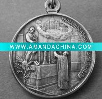 Wholesale Vintage Brass Coin, Sports Medal, Antique silver coin, pendant