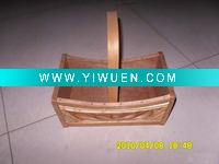 Wholesale wood garden basket for planting