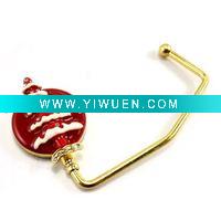 Wholesale christmas metal bag hook