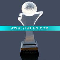 Wholesale unique crystal ball trophy