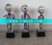Wholesale metal trophy cup of flame