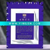 Wholesale Colored crystal medal