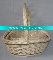 Wholesale natural color rattan basket