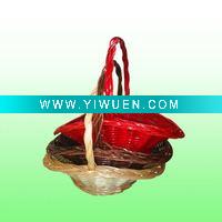 Wholesale wicker garden flower baskets