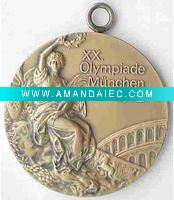 Wholesale Personalized Metal Sports Medal, Antique Metal Coin Souvenir