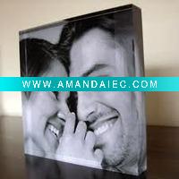 Wholesale acrylic logo block craft