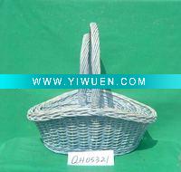 Wholesale willow friut basket with plasic lining