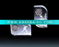 Wholesale 2011 artwork crystal clock