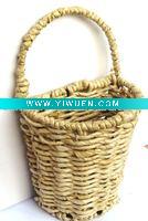 Wholesale Corn Leaf Handle Flower Basket