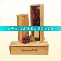 Wholesale wooden red wine box